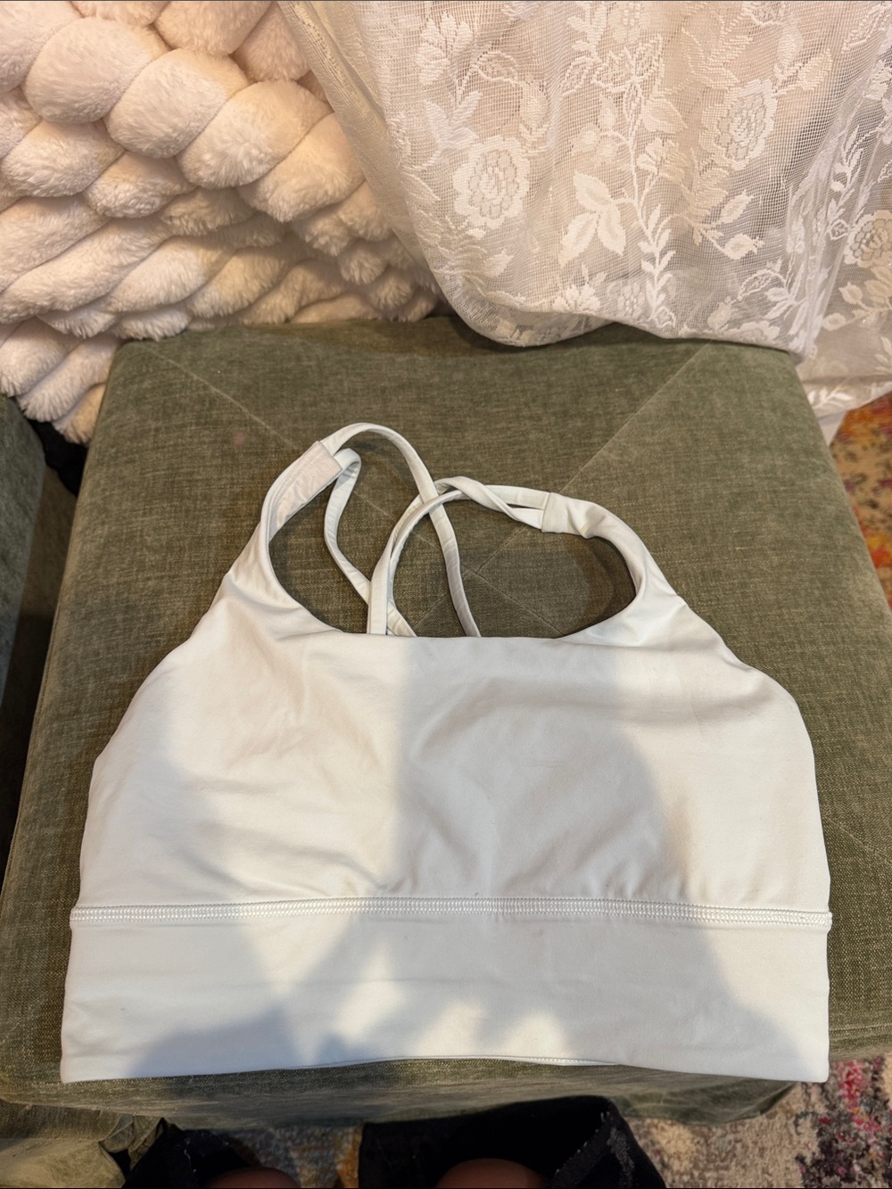 Women’s mint Strappy Sports Bralette